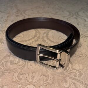 DOCKERS Men’s Reversible Belt Black/Brown XL EUC